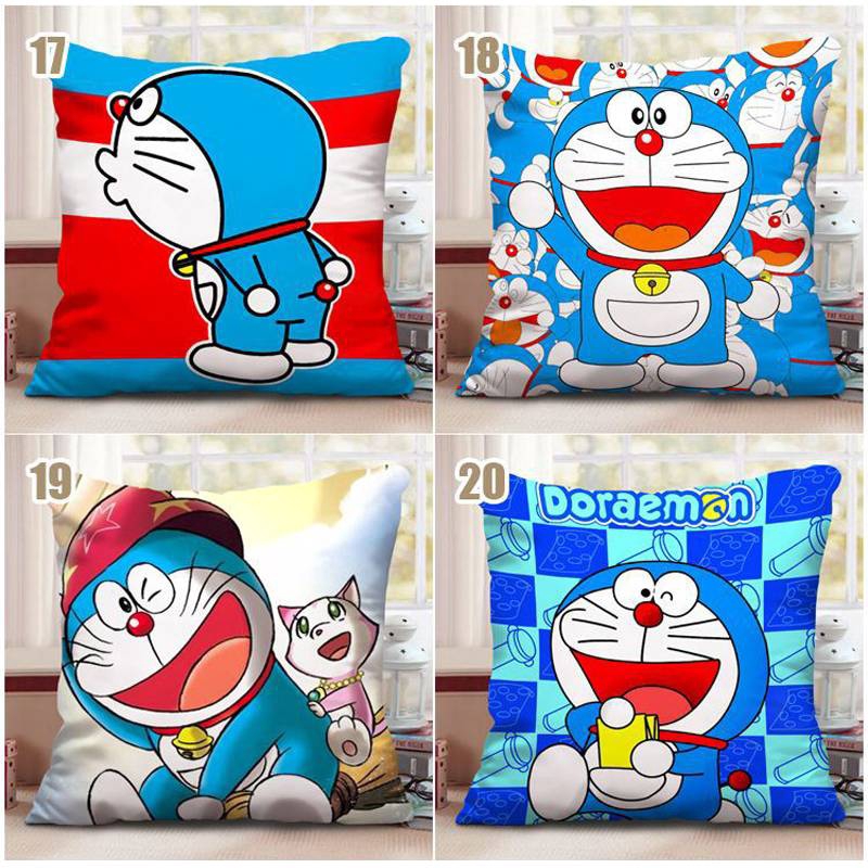 Gối Ôm Dài Hình Mèo Máy Doraemon Đáng Yêu