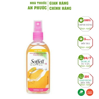 Xịt Chống Muỗi Soffell ⚡ CAM KẾT CHẤT LƯỢNG ⚡Xua muỗi dạng sương với hương thơm nhẹ nhàng