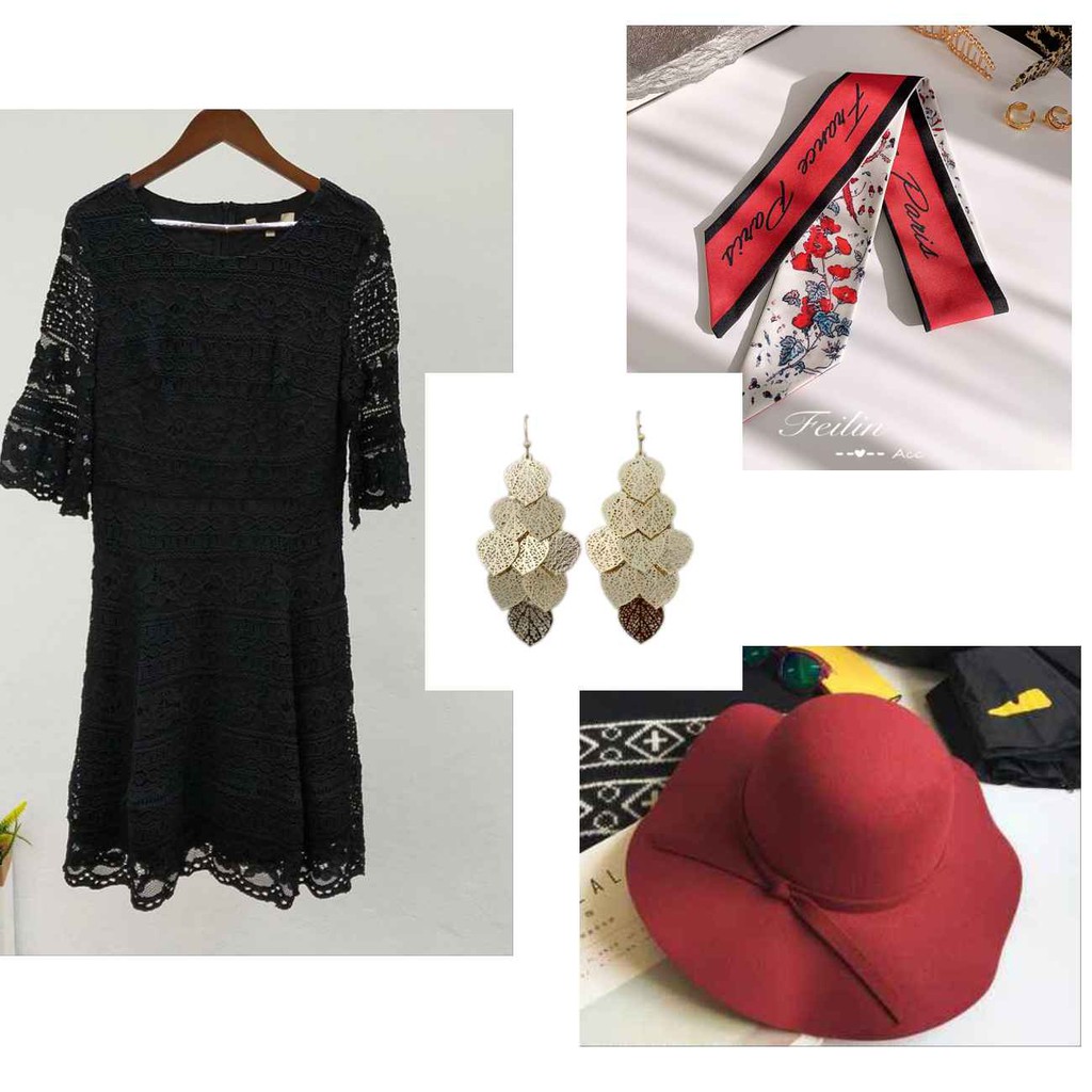 Đầm ren La Babite xuất dư