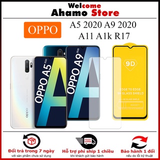 Kính cường lực oppo a5 2020/ a9 2020/ a11/ a1k/ r17