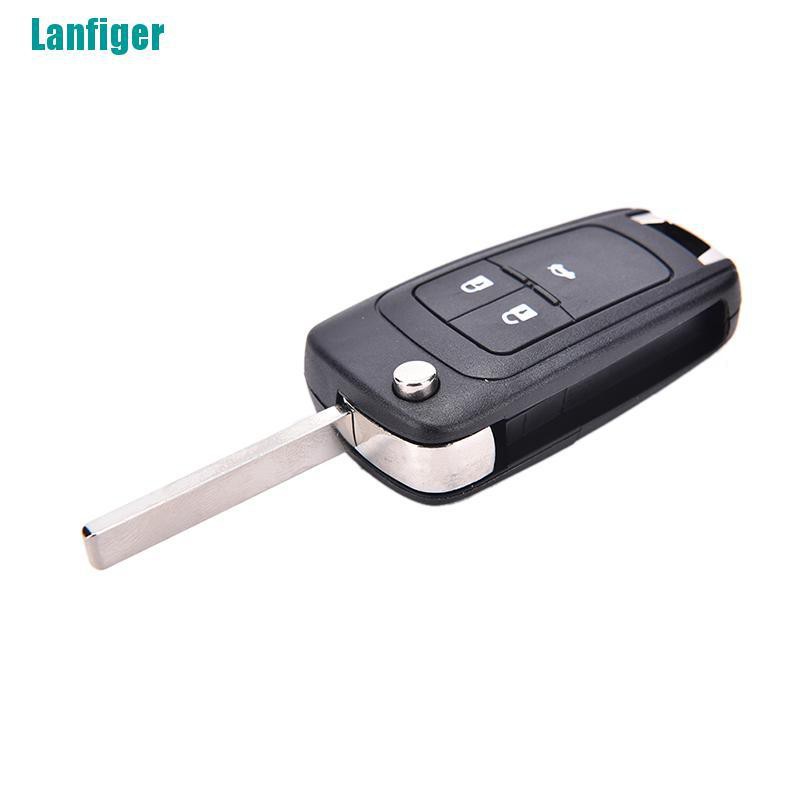 Vỏ Bọc Chìa Khóa Điều Khiển Từ Xa 3 Nút Gấp Được Cho Chevrolet