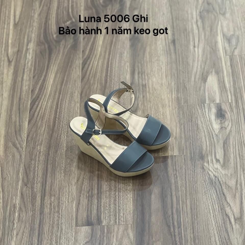 Giày Sandal Nữ Đế Xuồng 7p 5006 Siêu Êm Bảo hành 1 năm hàng fullbox shop tự thiết kế- Mẫu mới 2021