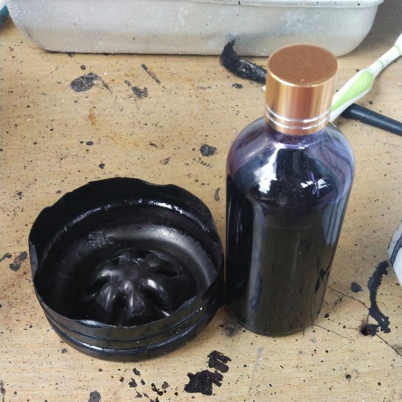 Nước Nhuộm Da Bò Màu Đen 100ml