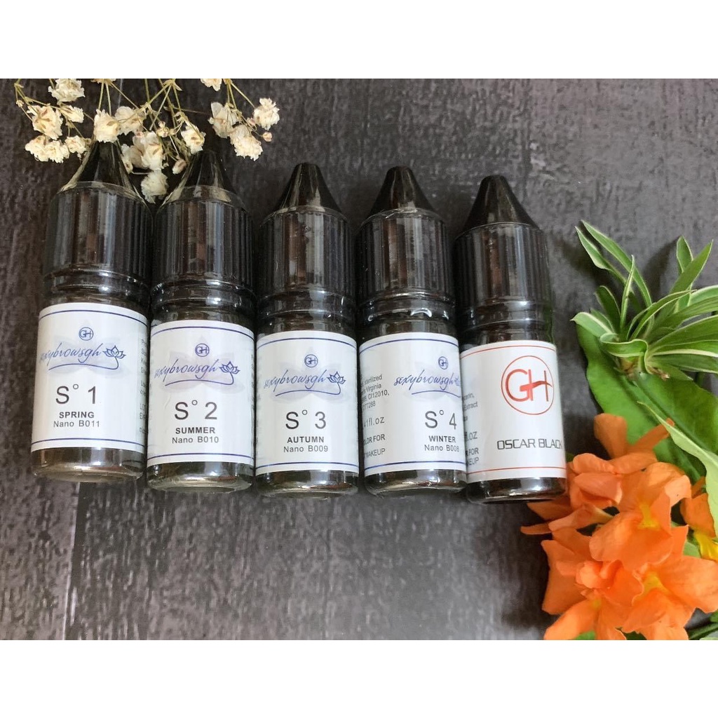 [CHÍNH HÃNG] Mực GH phun sexybrowgh mini 3,4ml