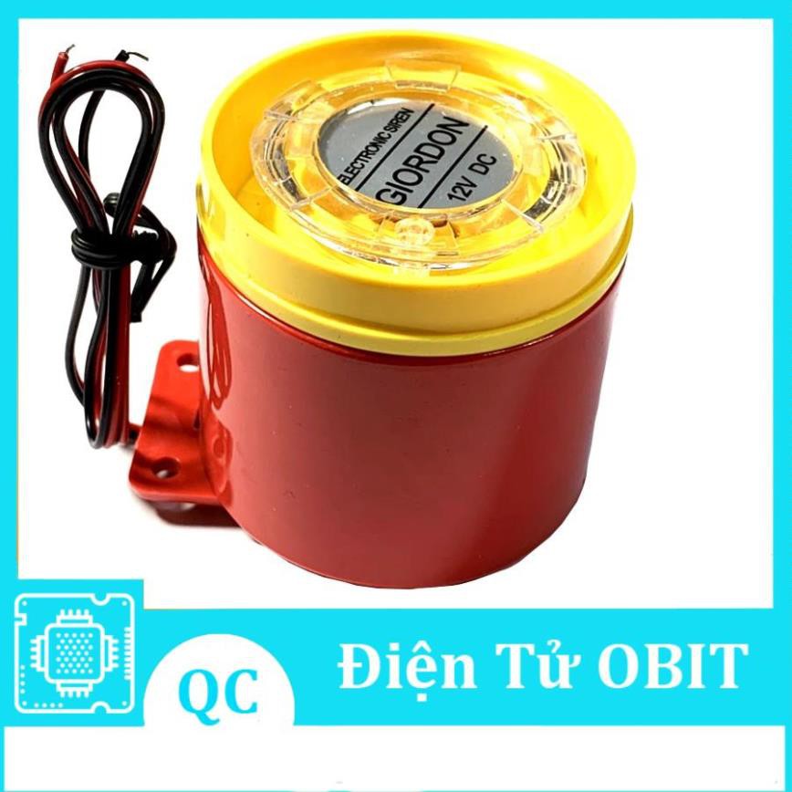 Còi Hú Báo Động 1 Tiếng Cảnh Sát - 12VDC