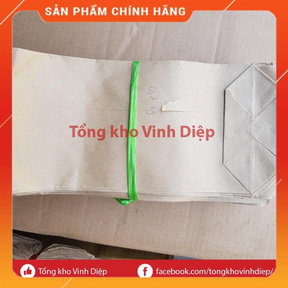 02 Túi xi măng, túi kraft đóng hàng, đựng bánh mì, đồ ăn, hoa quả đủ size