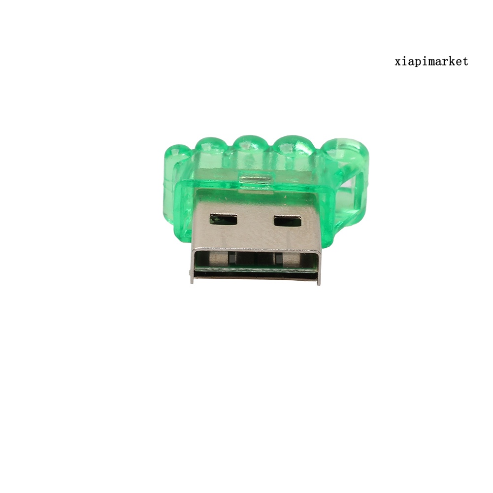 MAT_Creative Little Feet Shape Memory Card Reader Portable High Speed USB 2.0