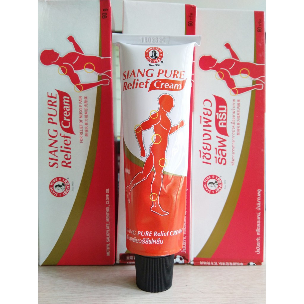 Gel Xoa Bóp Ông Già Siang Pure Relief Thái Lan 30g