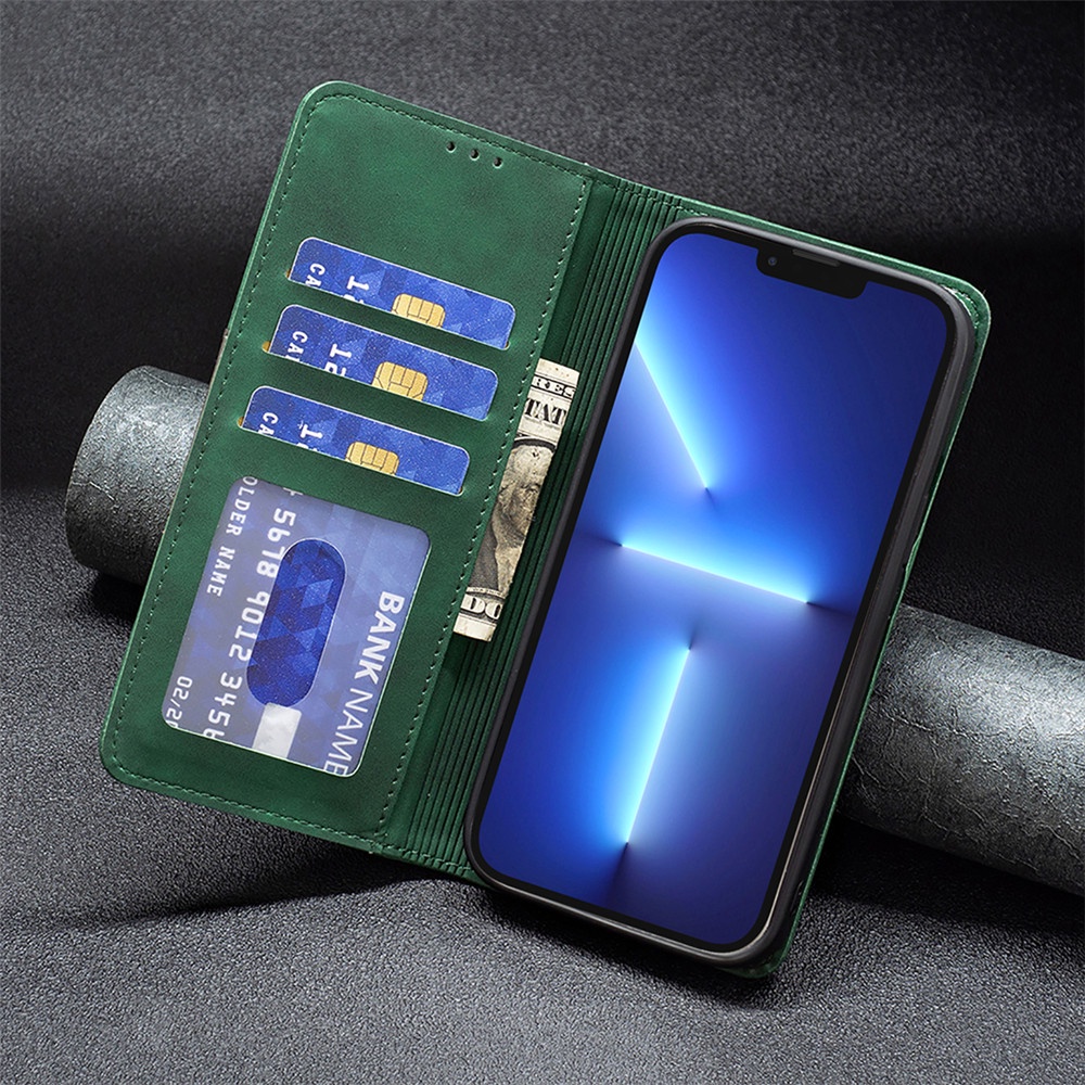 Bao Da Điện Thoại Dạng Ví Nắp Lật Có Ngăn Đựng Thẻ Cổ Điển Cho iPhone 14 Pro Max Plus