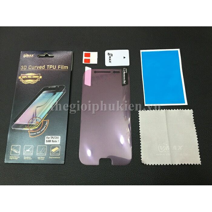Tấm dán dẻo full màn hình SamSung Galaxy Note 7 chính hãng VMAX