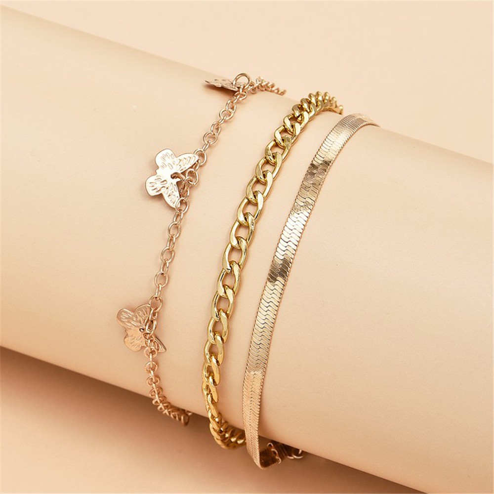 Vòng Đeo Cổ Chân Nhiều Lớp Thời Trang Cá Tính Cho Nữ | BigBuy360 - bigbuy360.vn