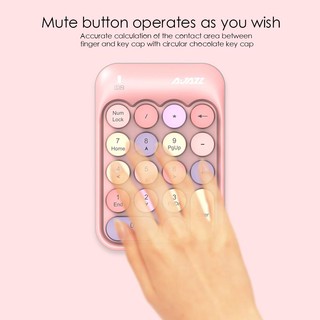 Bàn Phím Số 18 Phím Không Dây