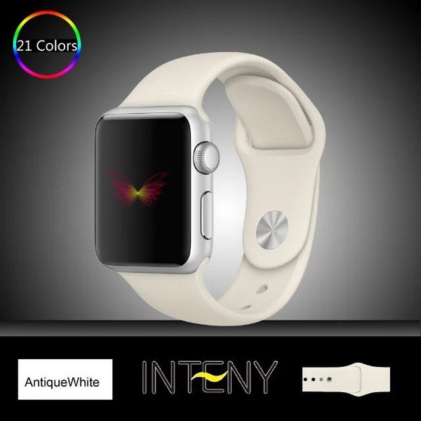 Dây Đeo Silicone Mềm Cho Đồng Hồ Thông Minh Iwatch 38/40/42/44mm Apple Watch Series 1 2 3 4