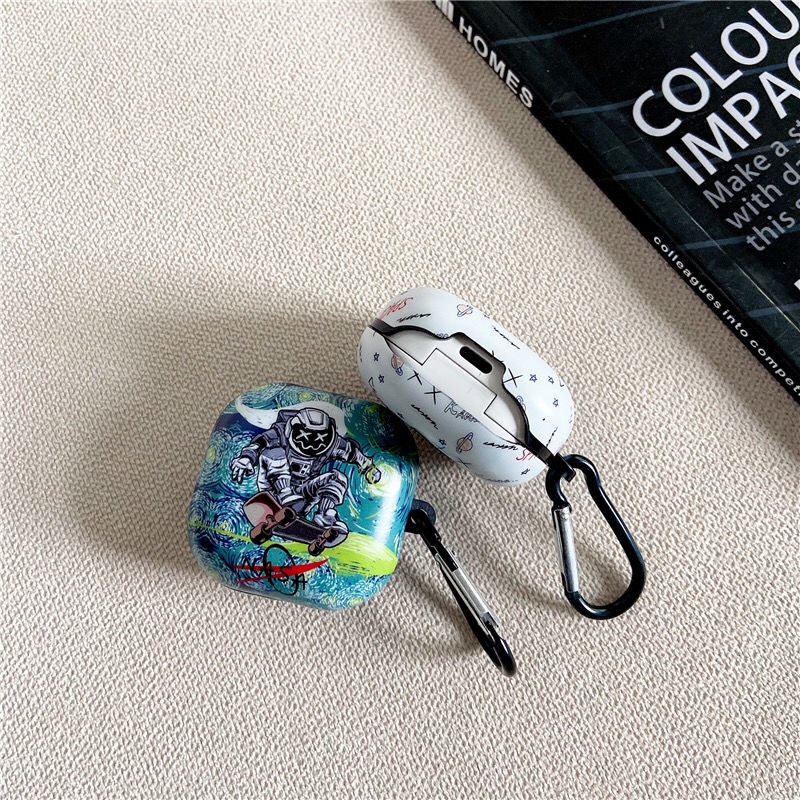 Sẵn Sàng! Vỏ Bảo Vệ Hộp Sạc Tai Nghe Samsung Galaxy Buds 2 Mềm Hình Phi Hành Gia Và NASA