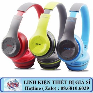 Tai nghe chụp tai có khe cắm thẻ nhớ P47