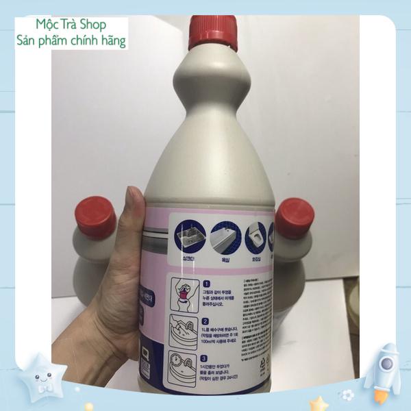 (chính hãng)- Chai nước thông cống,bồn cầu đa năng Sandokkaebi 1000ml Hàn Quốc