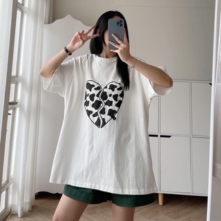 Áo Phông Nữ Tay Ngắn Áo Thun Form Rộng Phong Cách Hàn Quốc Thiết Kế Họa Tiết SHODO 10104 Gous Official