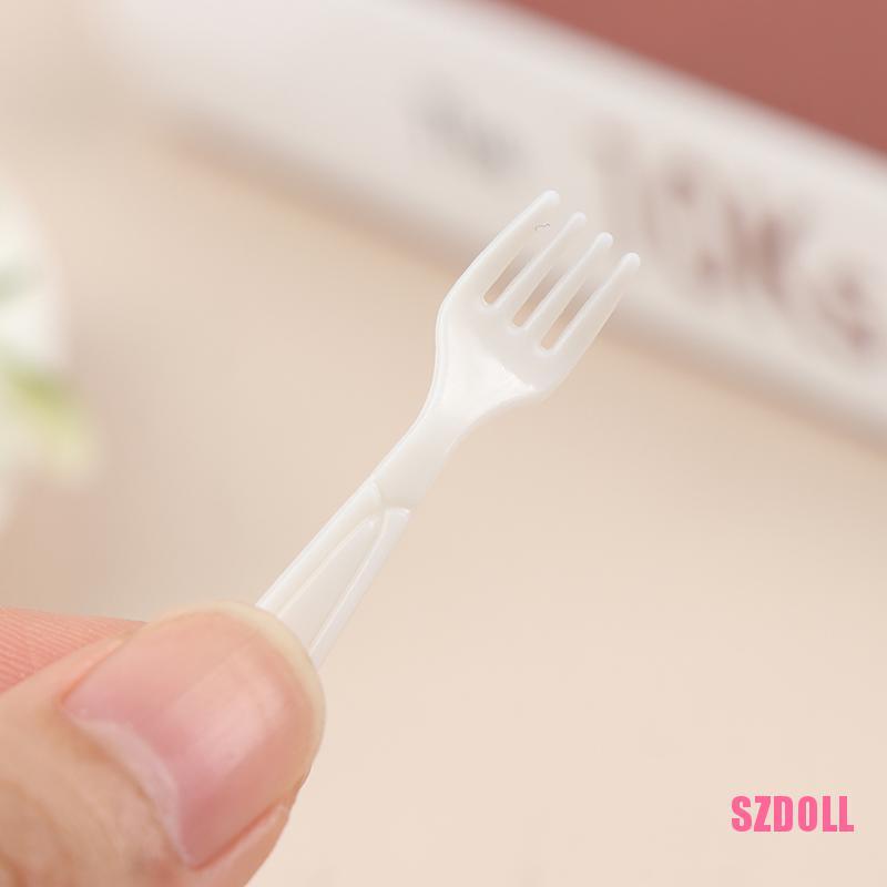 Set 10 Dụng Cụ Ăn Uống Mini Dành Cho Nhà Búp Bê