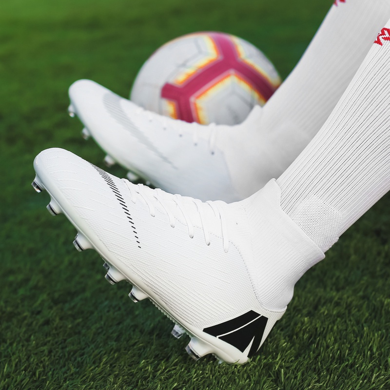 size：35-44 C Ronaldo Assassin12 Giày bóng đá cao cấp dành cho nam thanh niên  FG cao cấp, Giày Futsal nam trong nhà và ngoài trời cỏ nhân tạo