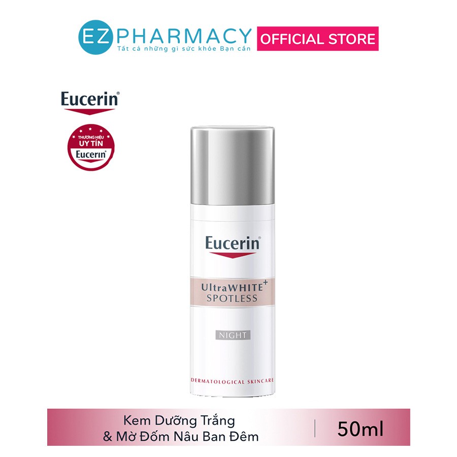 EUCERIN - Kem Dưỡng Sáng Da Ban Đêm Eucerin Whitening Ultrawhite+ Spotless Night 50ml