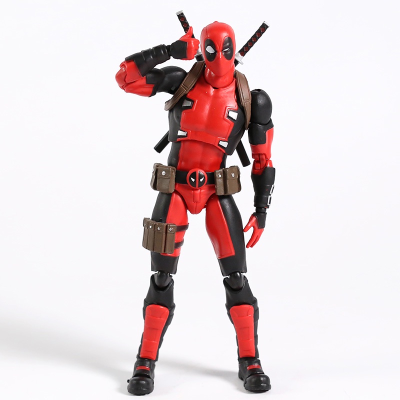Mô Hình Nhân Vật Marvel Deadpool Mafex No.082 Gurihiru Art Ver Trong Phim Marvel Studio