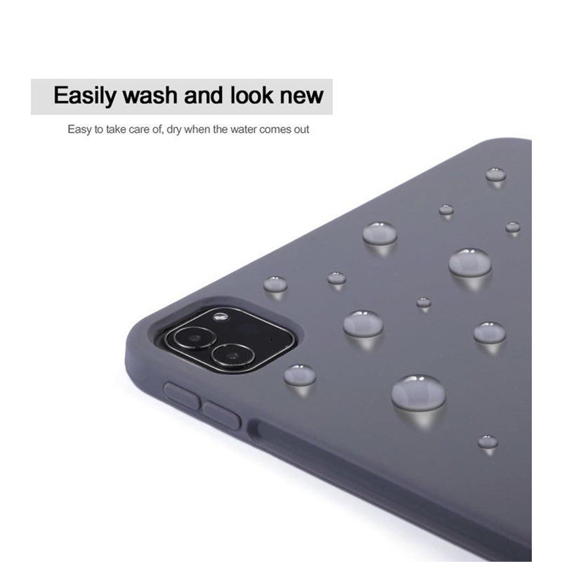 Ốp Máy Tính Bảng Silicone Chống Sốc Cho iPad 2022 iPad Air 5 10.9 A2589 A2591 Air 4 Pro 11 12.9 inch For 2021 Mini6 iPad 7th 8th 9th 10.2