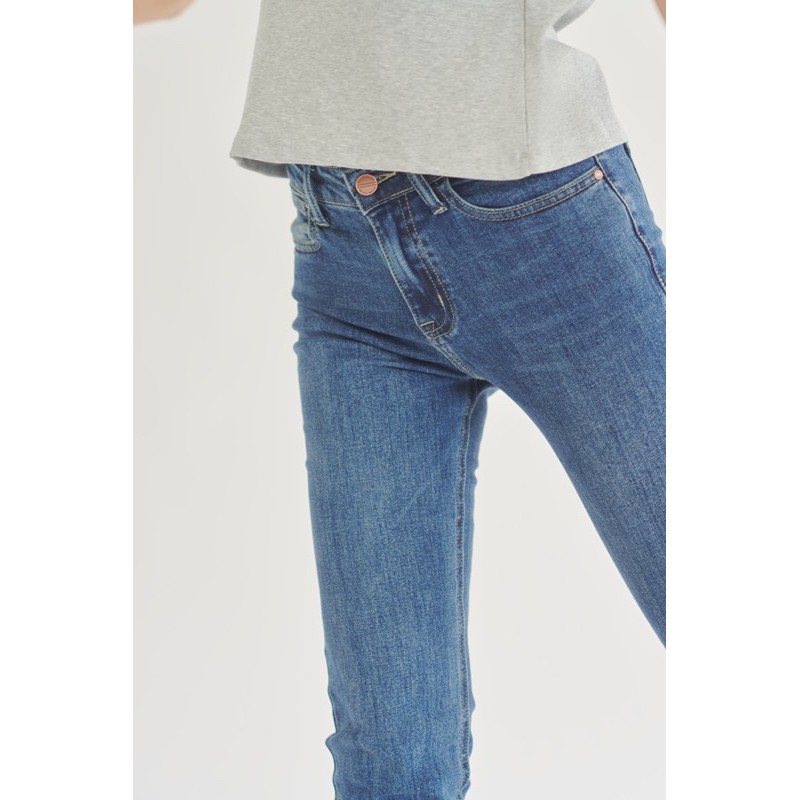 Quần jeans LEN clothing ống suôn lật lai 8094-8095