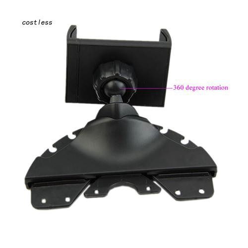 Giá đỡ kẹp điện thoại xem GPS gắn vào đầu CD trên xe hơi quay 360 độ tiện lợi | BigBuy360 - bigbuy360.vn