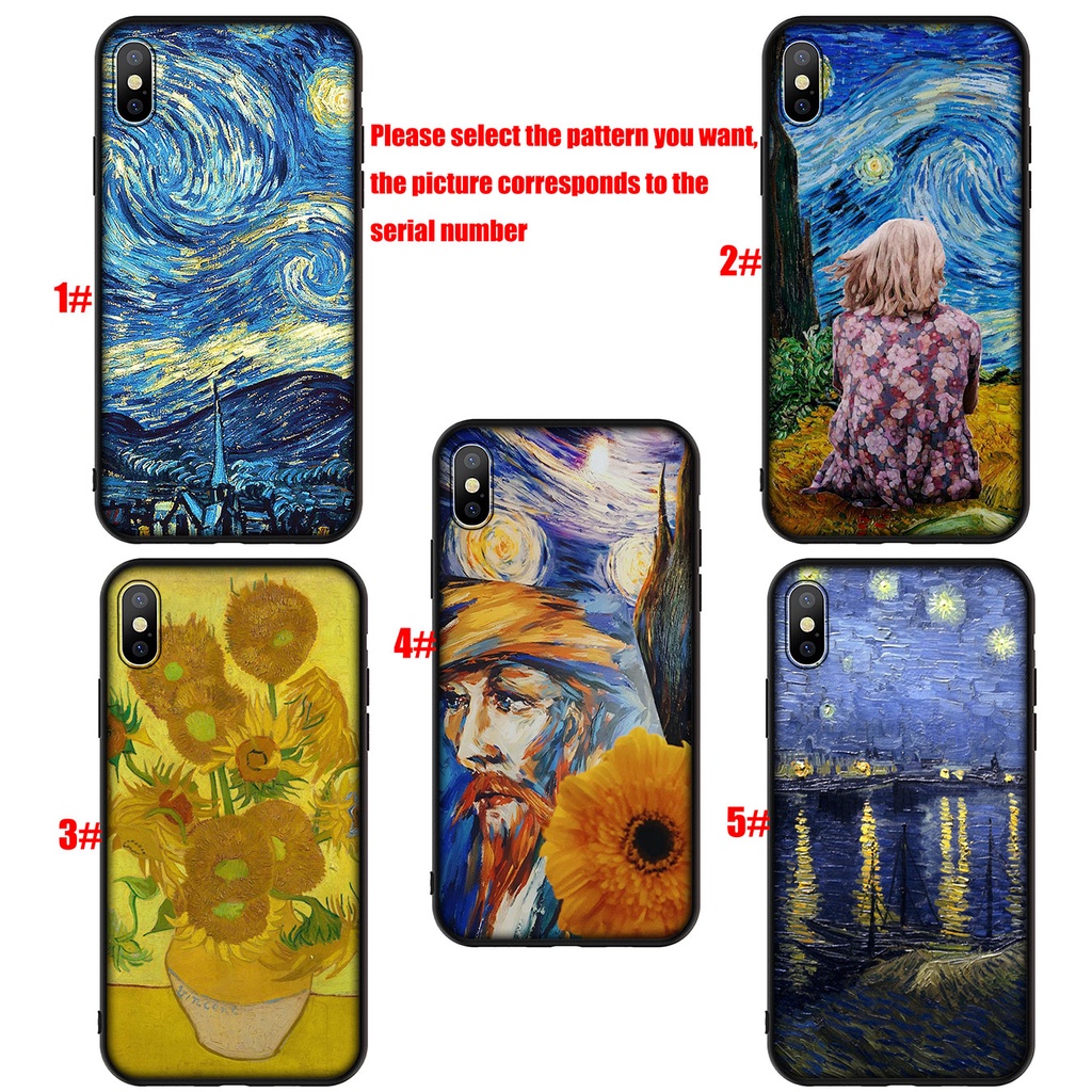 Ốp điện thoại in Skull Tardis tranh Van Gogh Samsung Galaxy S21 Ultra S8 Plus M31 M51 A11 A31 A51 S21+ S8+ S21Plus