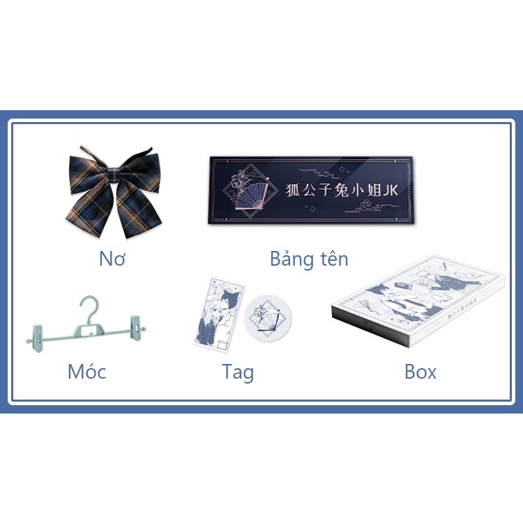 Chân váy đồng phục Seifuku/JK - Đầu Tử