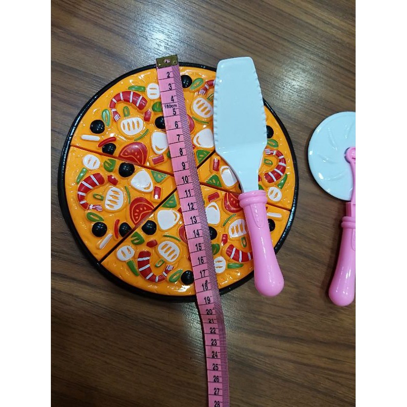 Bộ đồ chơi bánh Pizza DÀY ĐẸP 9 chi tiết