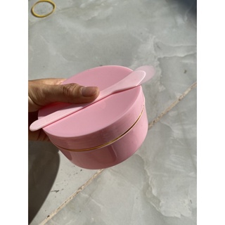 Hủ 200g màu hồng baby