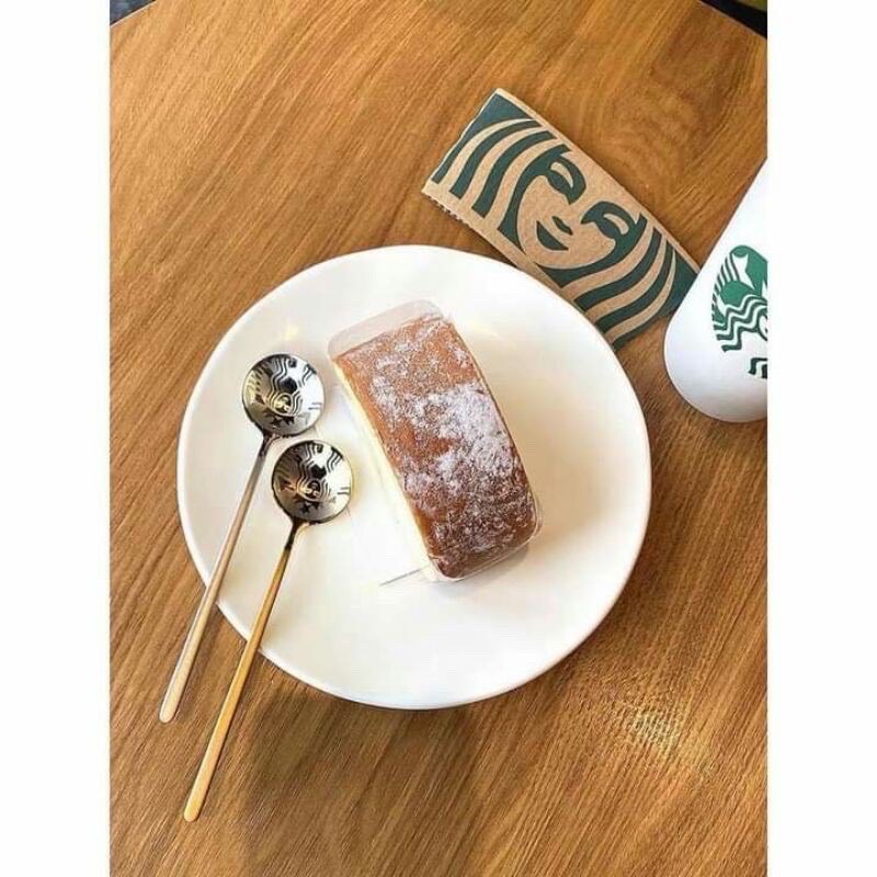 SET 4 MUỖNG STARBUCKS XUẤT DƯ XỊN ĐÉT