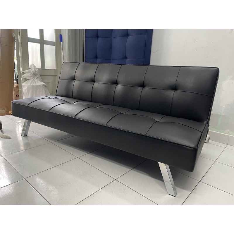 Sofa bed sofa giường chất liệu simili da đa năng thông minh