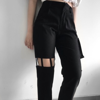 Quần kaki jean đen / Cut Pants