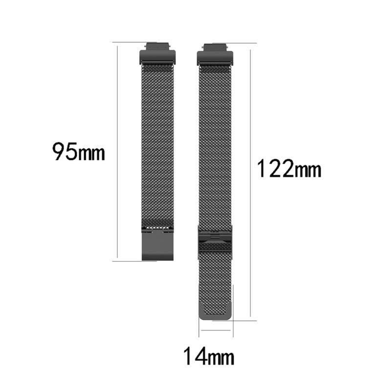 Dây Đeo Thay Thế Bằng Thép Không Gỉ Cho Đồng Hồ Fitbit Inspire / Inspire Hr