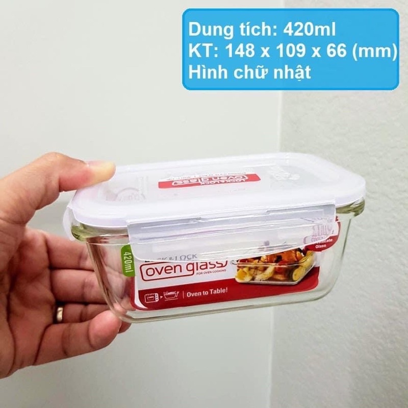 Hộp lock lock 420ml