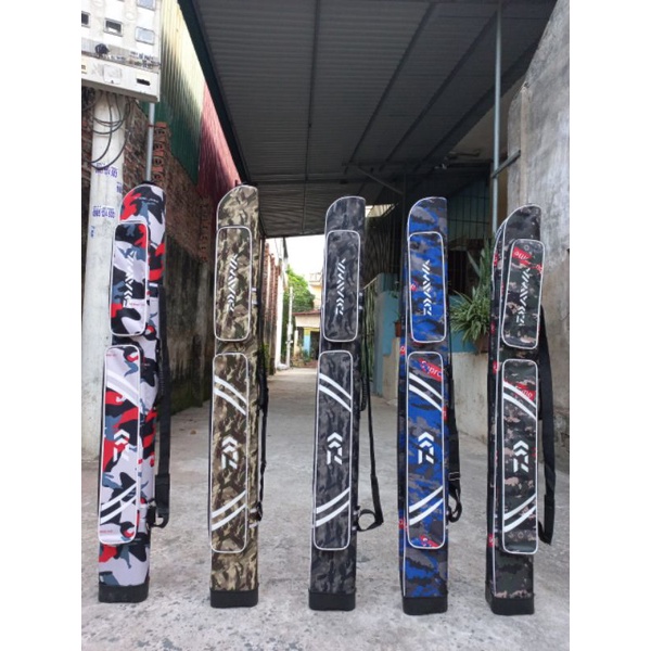 Bao Daiwa 1m25 size 2 ngăn chính - 2 ngăn phụ và 1 ngăn chính - 1 ngăn phụ