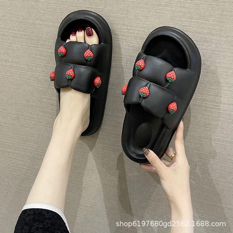 Dép chao nữ bánh mỳ socola độn đế, Dép đi trong nhà nữ thời trang hàng loại 1