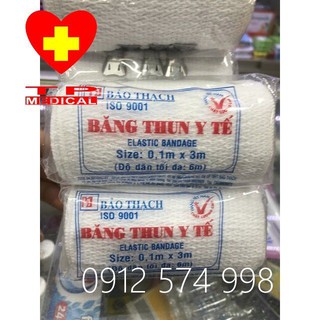 Băng Thun 2 móc/3 móc Bảo Thạch . Băng Bó Vết Thương Chuyên Dụng Trong Y Tế