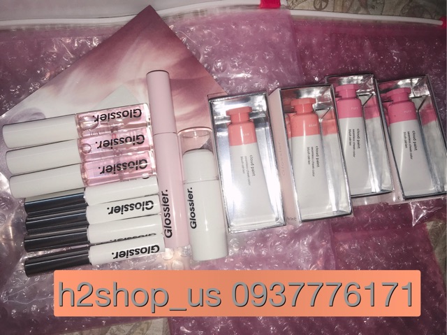 Gom order má hồng Glossier siêu xinh siêu tự nhiên