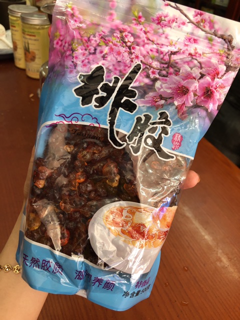 500gr Tuyết yến, Bồ mễ (Tuyết liên tử), Nhựa đào, Lệ đào