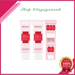 Kem chống nắng Cell Fusion C hồng Full size