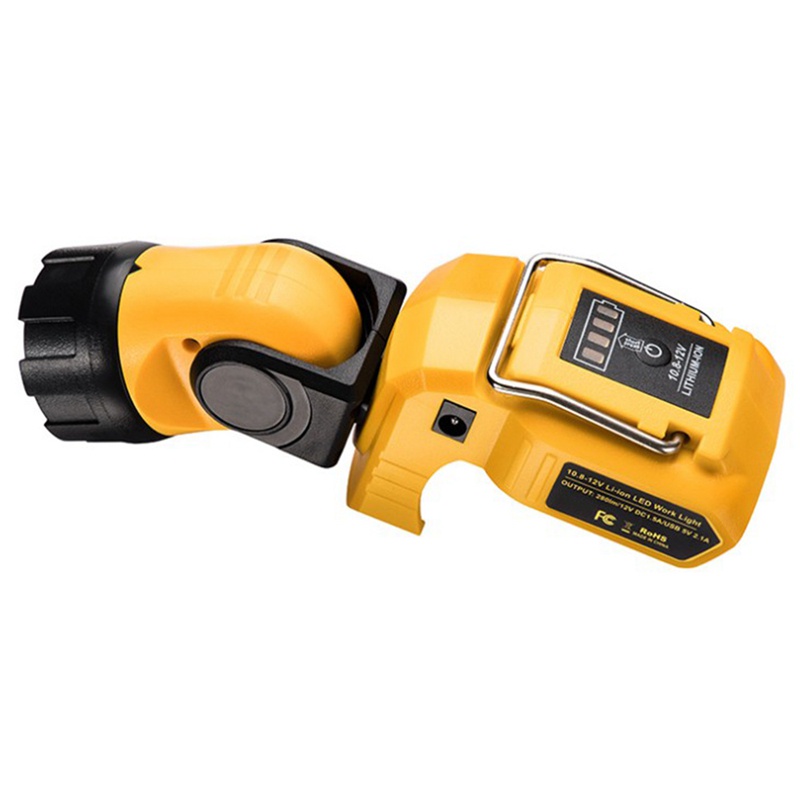 Đèn Pin dcl510 10.8v 12v li-ion Ánh Sáng Vàng Không Dây Tiện Dụng