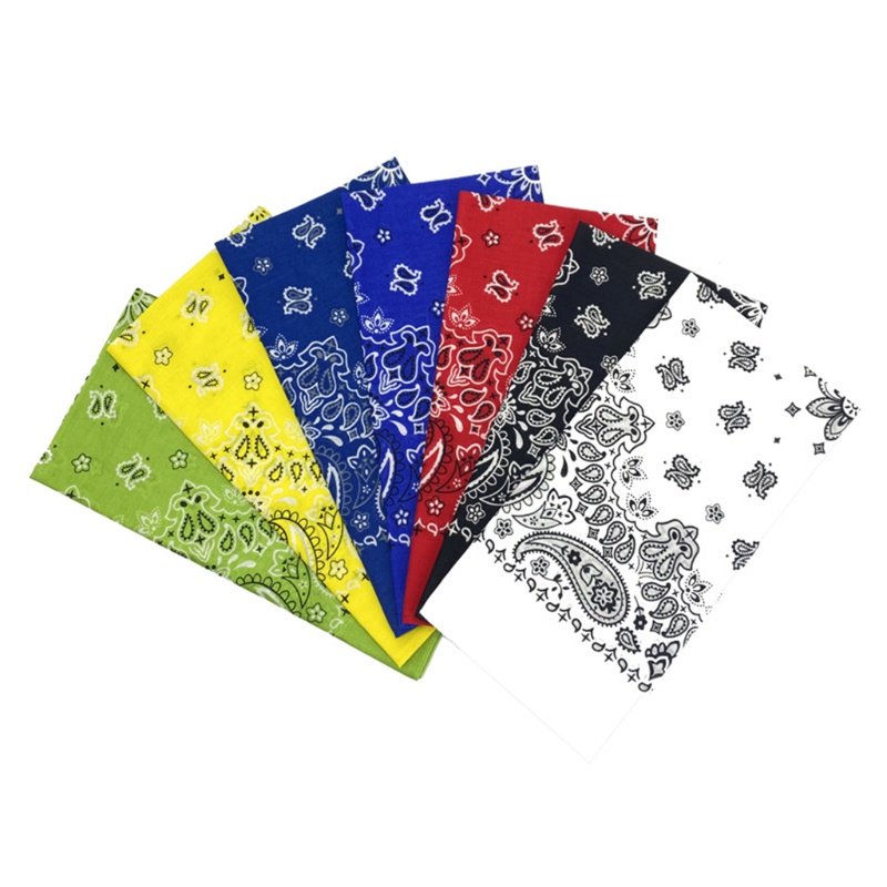 Khăn Trùm Đầu Họa Tiết Hoa Nhiều Màu Sắc Phong Cách Bohemian