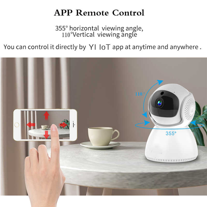 Camera Giám Sát 2.4g / 5g Wifi Ip 1080p Hh Kèm Phụ Kiện