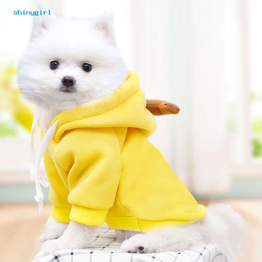 Áo nỉ hoodie cosplay hoa quả siêu đáng yêu cho chó mèo thú cưng
