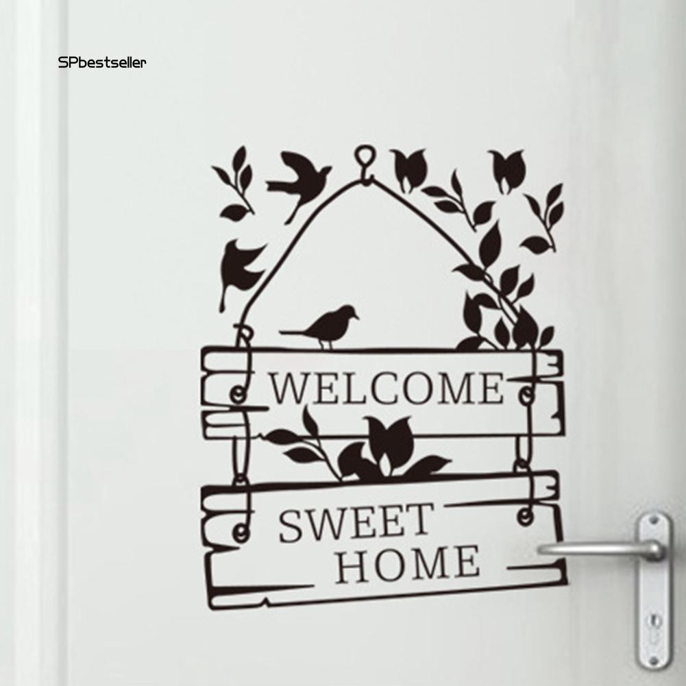 Miếng dán trang trí tường in chữ cái tiếng Anh