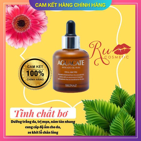 Tinh chất bơ AGUACATE 99,6% Skinaz Hàn Quốc