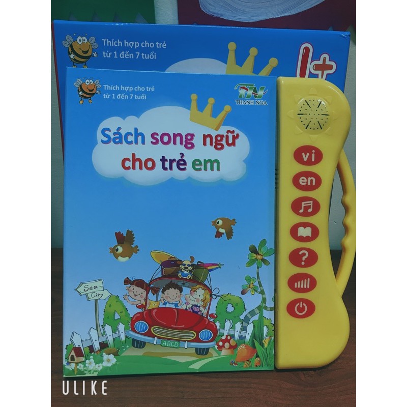 SÁCH ĐIỆN TỬ SONG NGỮ CHO BÉ - LOẠI TO THANH NGA - SÁCH ĐIỆN TỬ SONG NGỮ VIỆT ANH